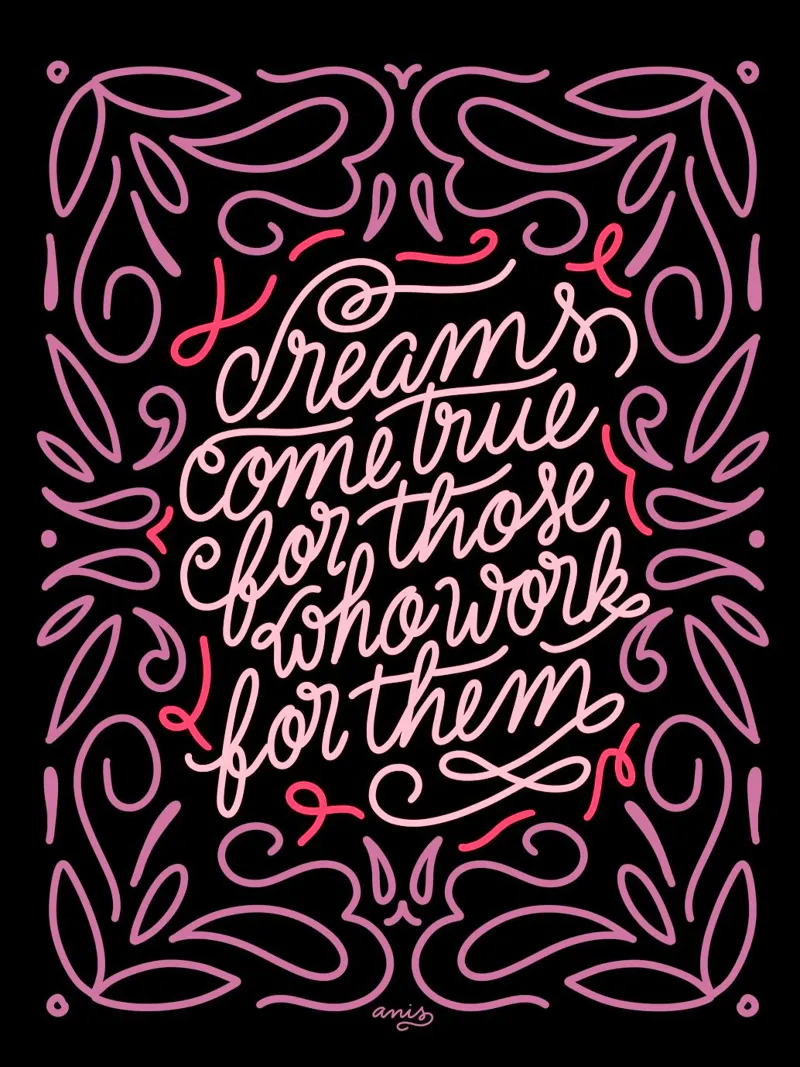 Dreams Come True pellicola backlit da anisillustration