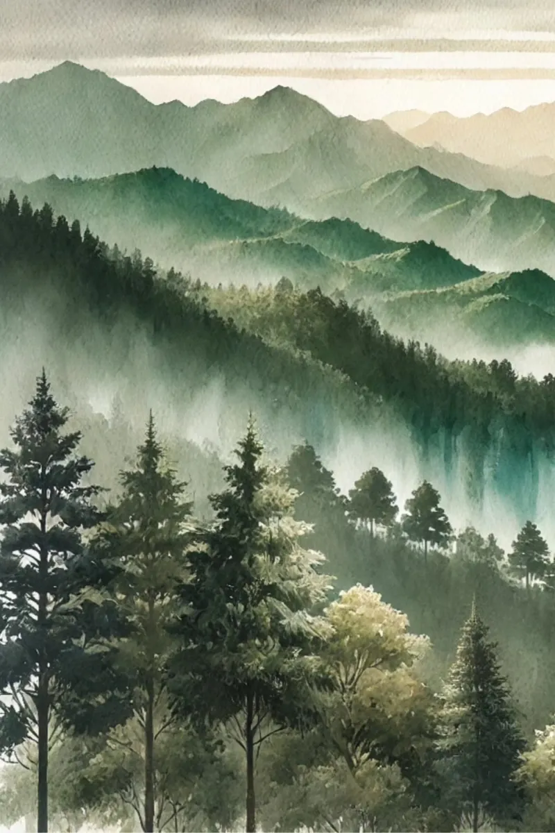 L'Éveil des Montagnes 1 alluminio dibond da Épure design