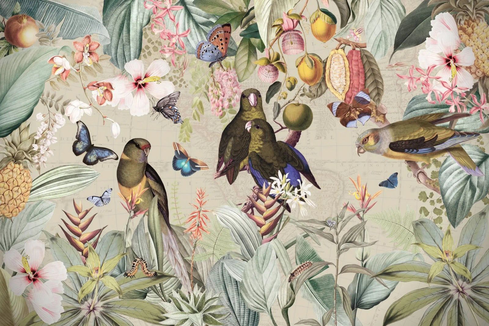 Wings of Grace and Whimsy poster by Vintage World - Uta Naumann