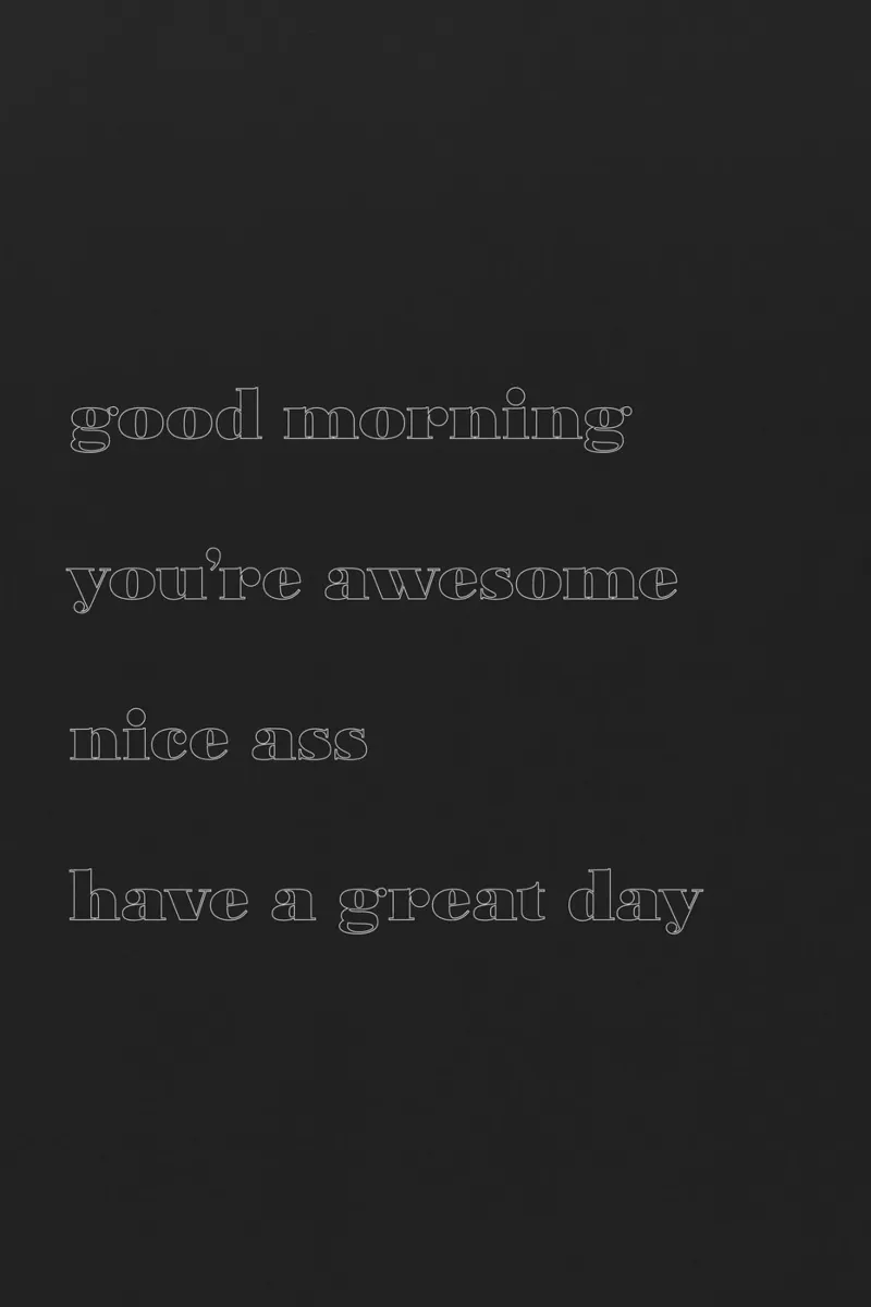 have a great day pellicola backlit da Daily Inspiration
