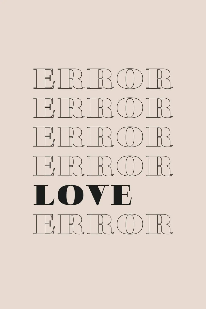error error love error plexiglass da Daily Inspiration
