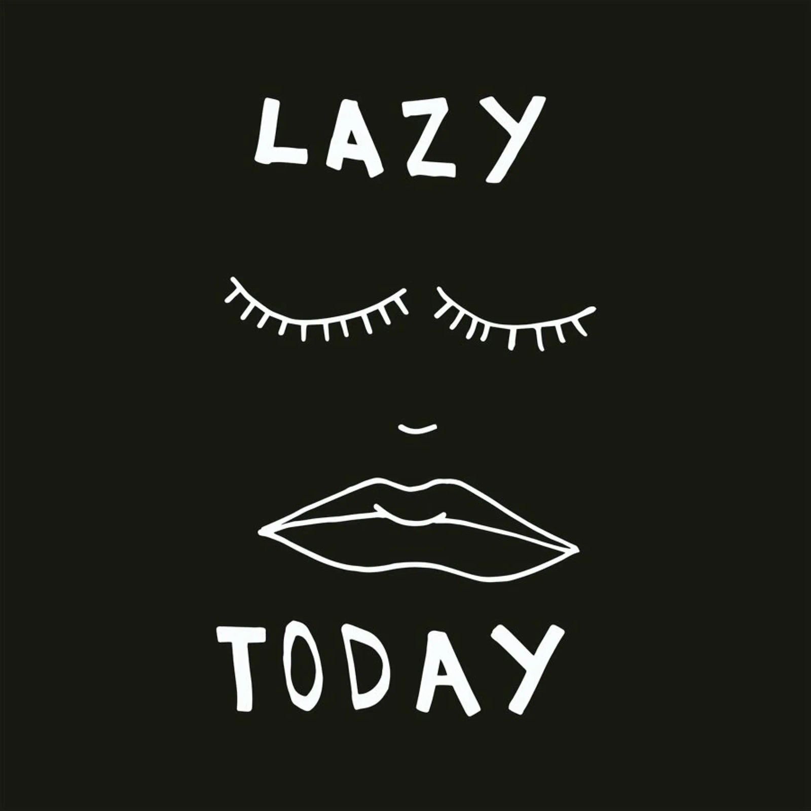 Lazy Today canvas by Vasare Nar