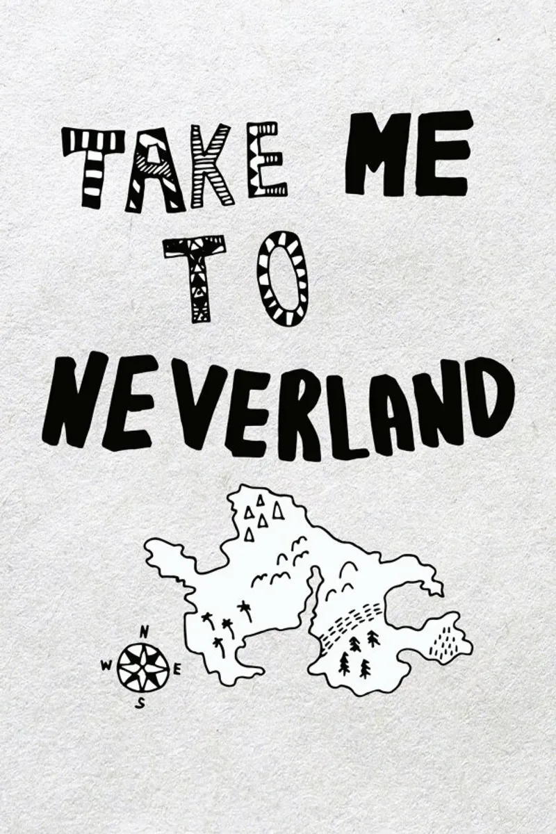 Take Me To Neverland pellicola backlit da Vasare Nar