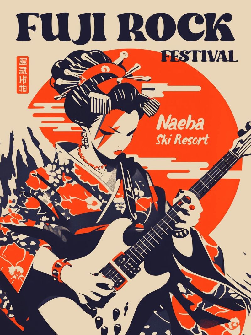 Fuji Rock poster by 2toastdesign