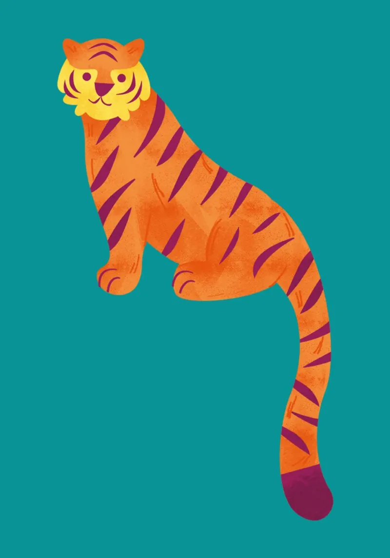 Tiger pellicola backlit da LisaArtes