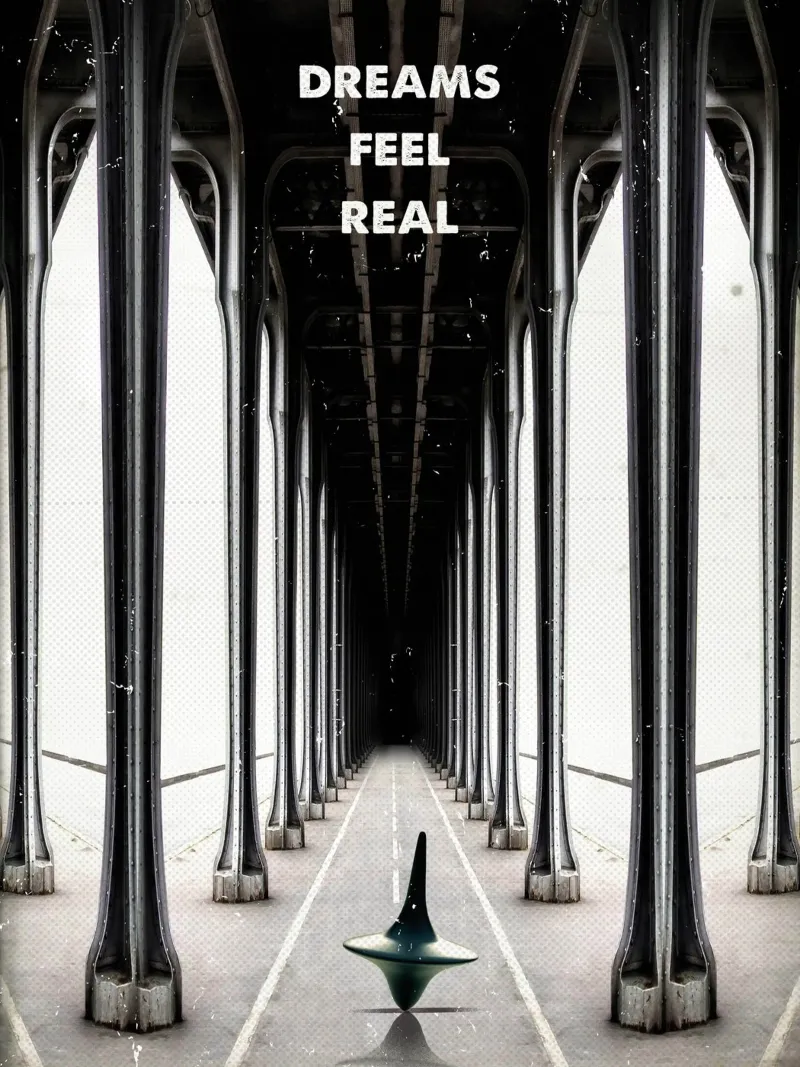 Inception poster con telaio in legno da 2toastdesign