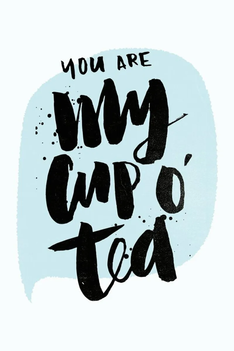 Cup O Tea pellicola backlit da Matthew Taylor Wilson