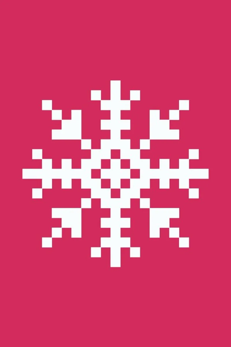 Pink Snowflake 3 carta hahnemühle da Studio One