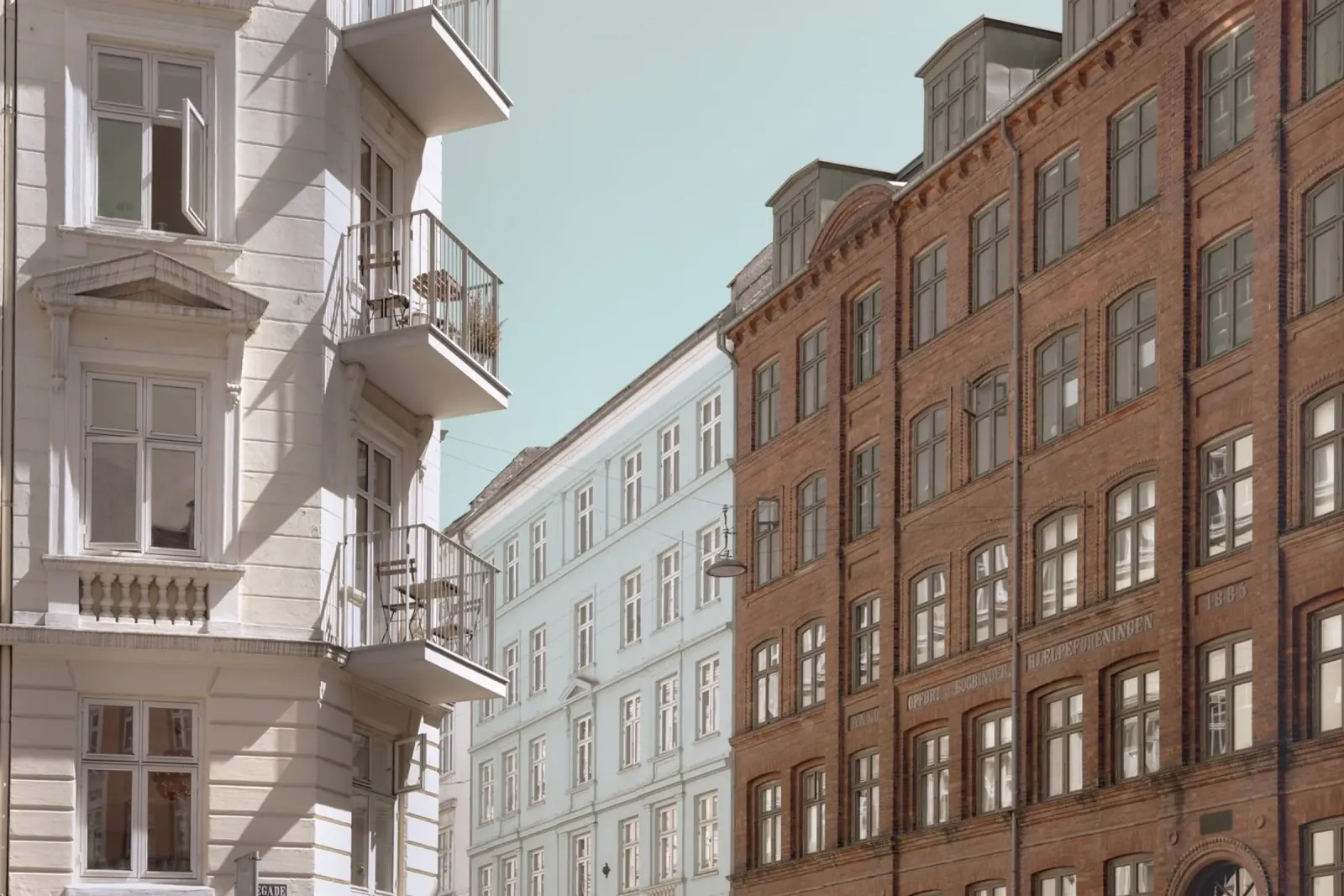 Elmegade Copenaghen alluminio dibond da thetraveller