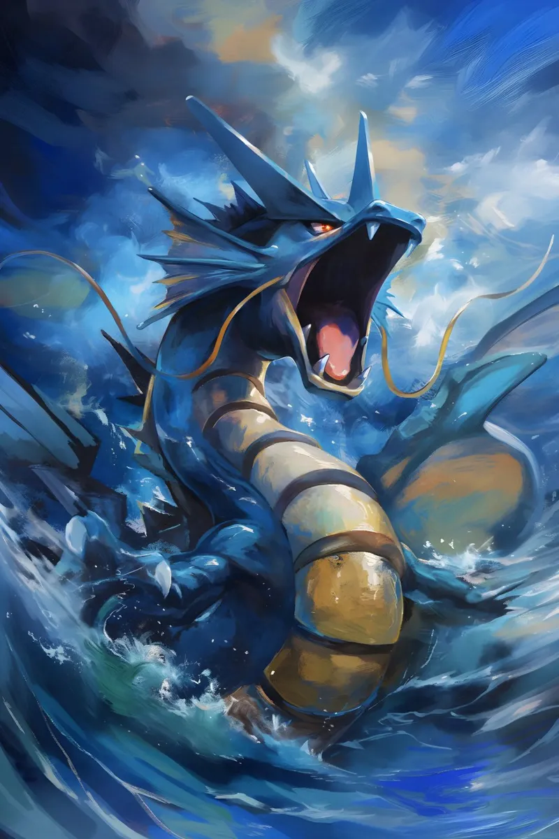 Gyarados pellicola backlit da CreativeStudio