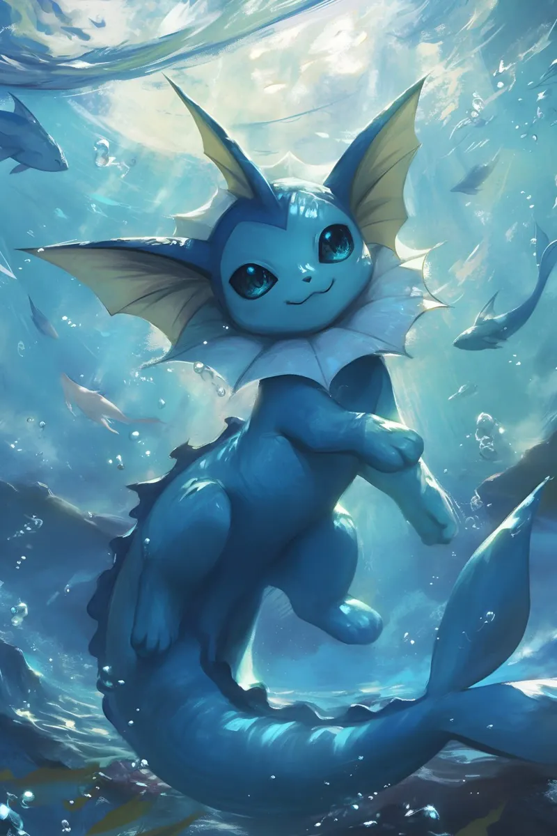 Vaporeon pellicola backlit da CreativeStudio