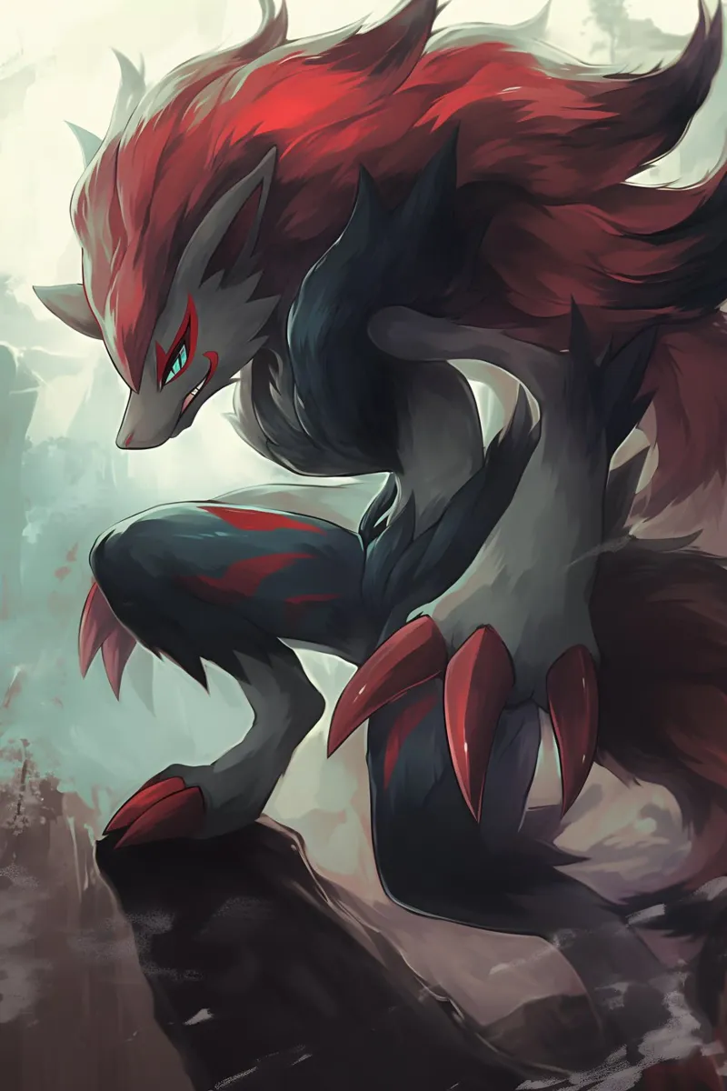 Zoroark pellicola backlit da CreativeStudio