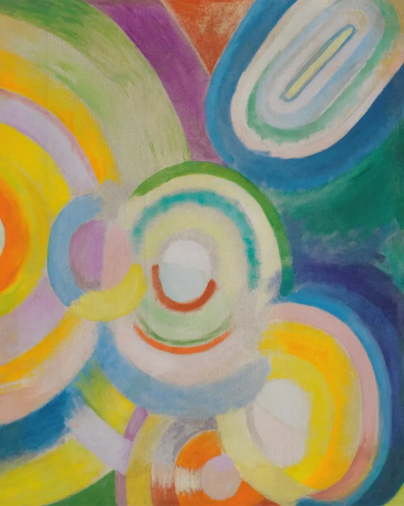 Robert Delaunay - Dischi colorati pellicola backlit da ARTOTHEK