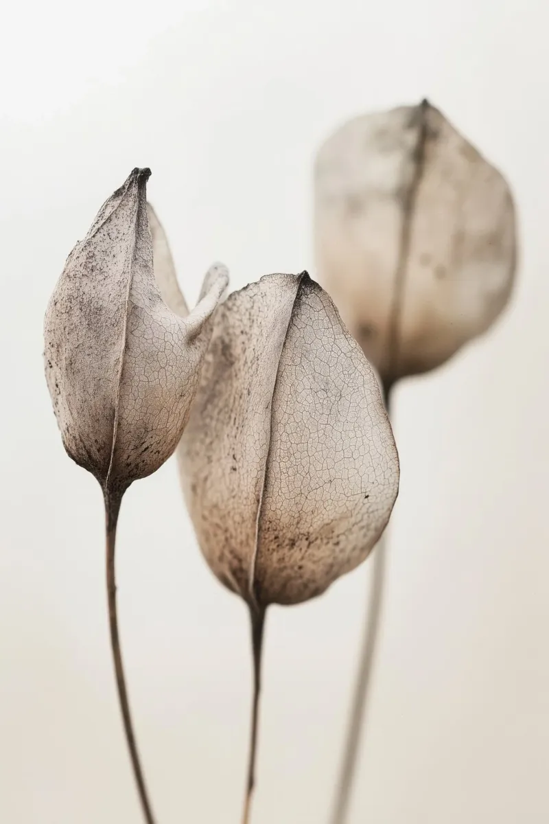 Dry Flower Detail No 17 pellicola backlit da treechild