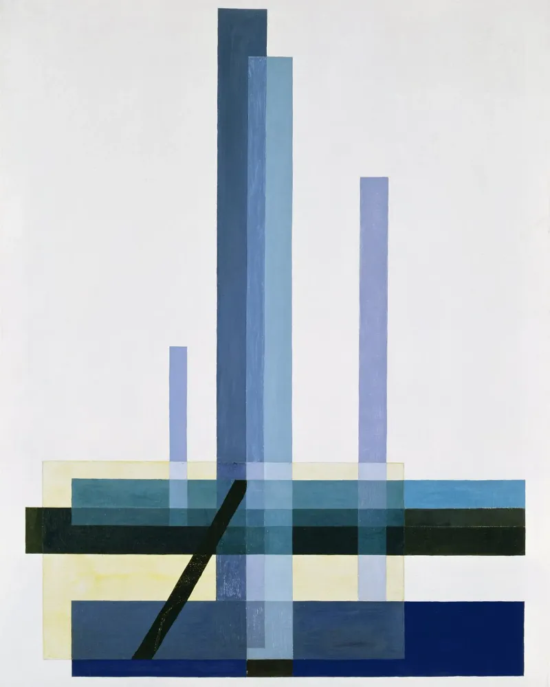 László Moholy-Nagy - C XII (Immagine blu) pellicola backlit da ARTOTHEK
