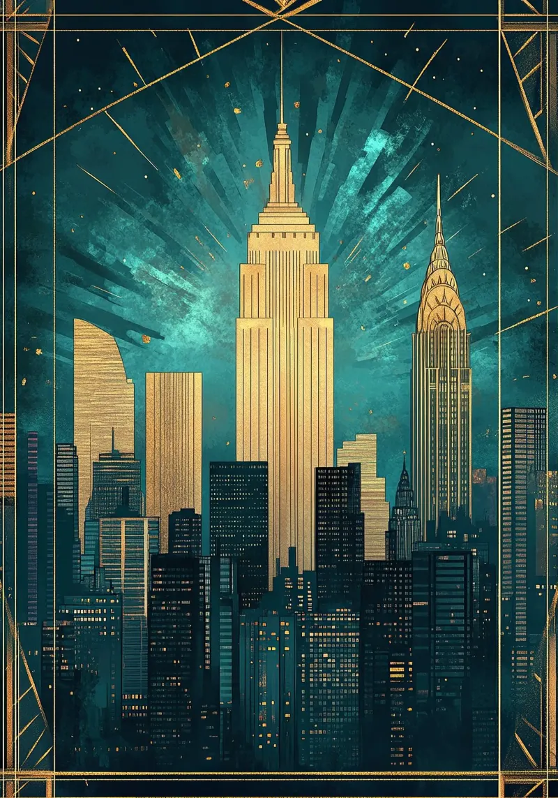 Skyline plexiglass da Nikis Art Studio