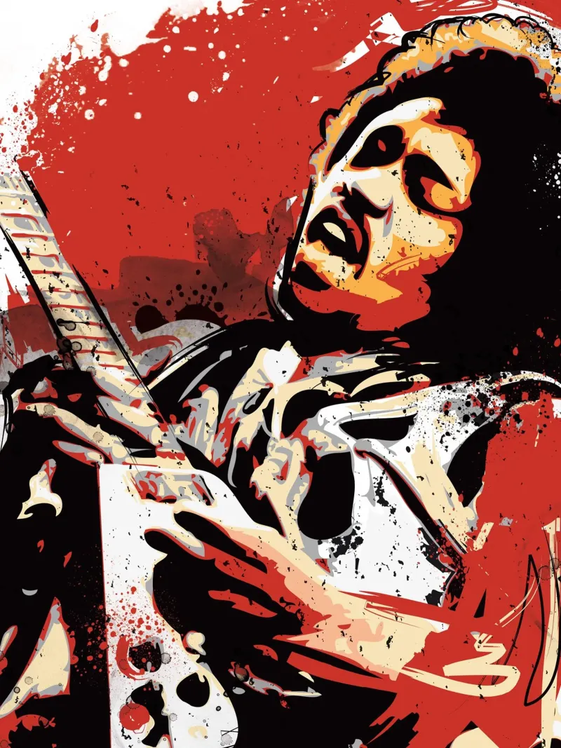 Hendrix vibes carta hahnemühle da 2toastdesign