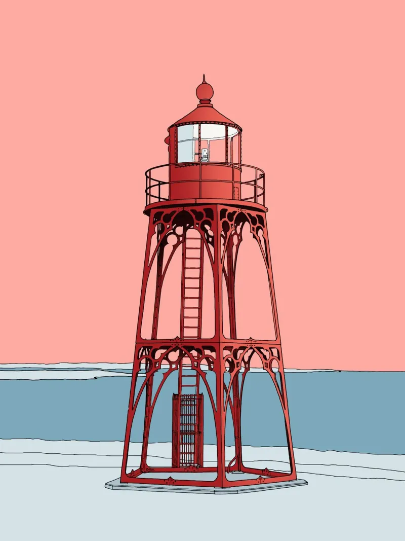 Red lighthouse metacrilato de Face & Content