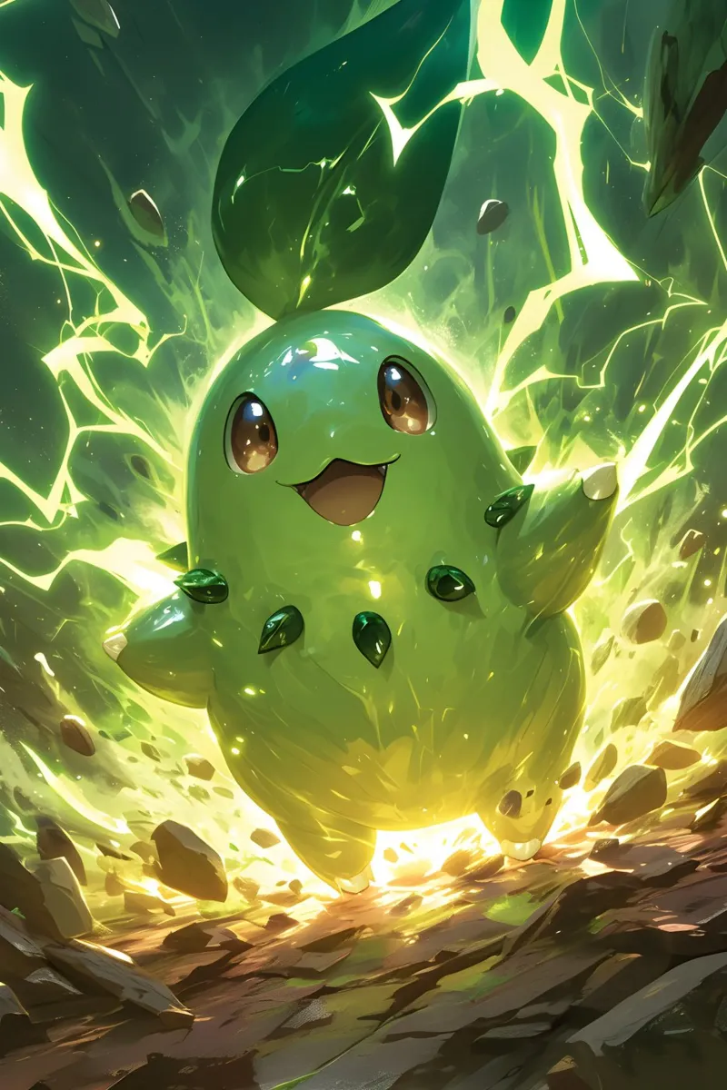 Chikorita Pokemon poster da CreativeStudio