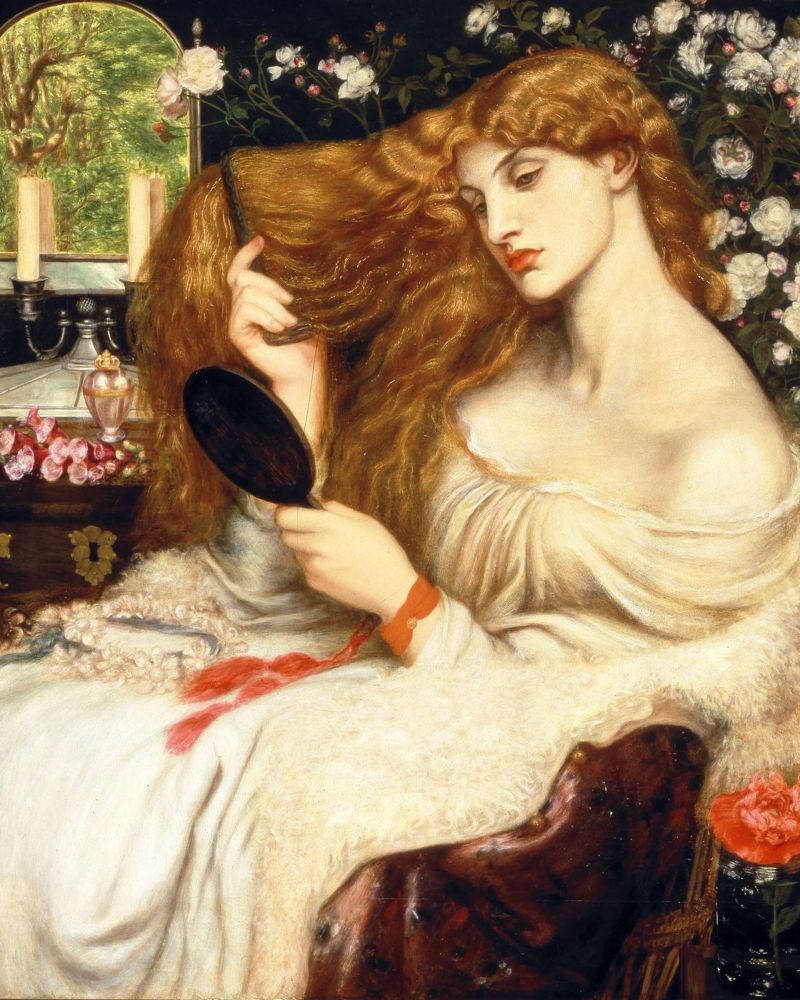 Dante Gabriel Rossetti - Lady Lilith poster by Timeless Artworks
