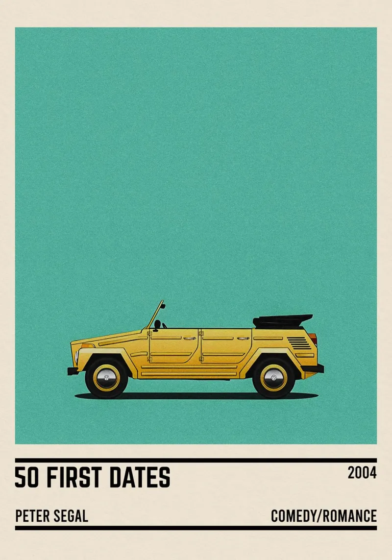 50 first dates movie car pellicola backlit da TheArtstudio