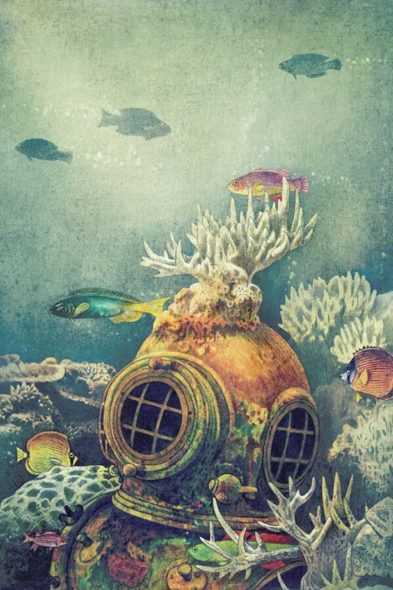 Sea-Change canvas van Terry Fan