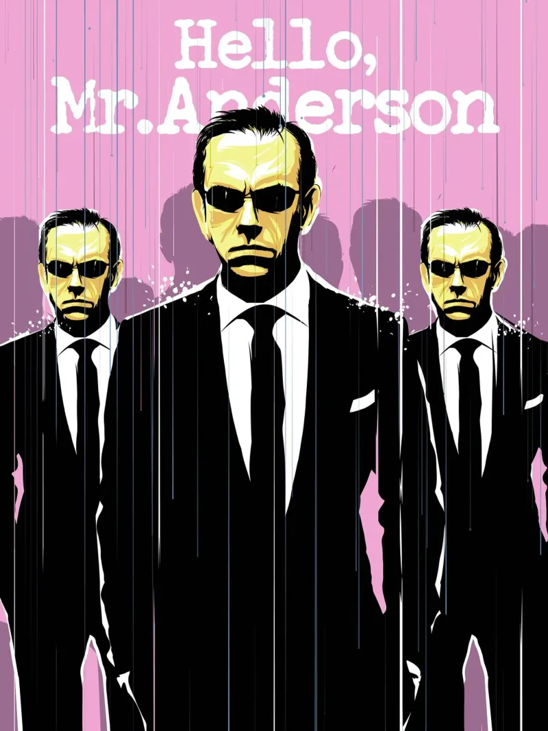 Hello Mr. Anderson poster da 2toastdesign