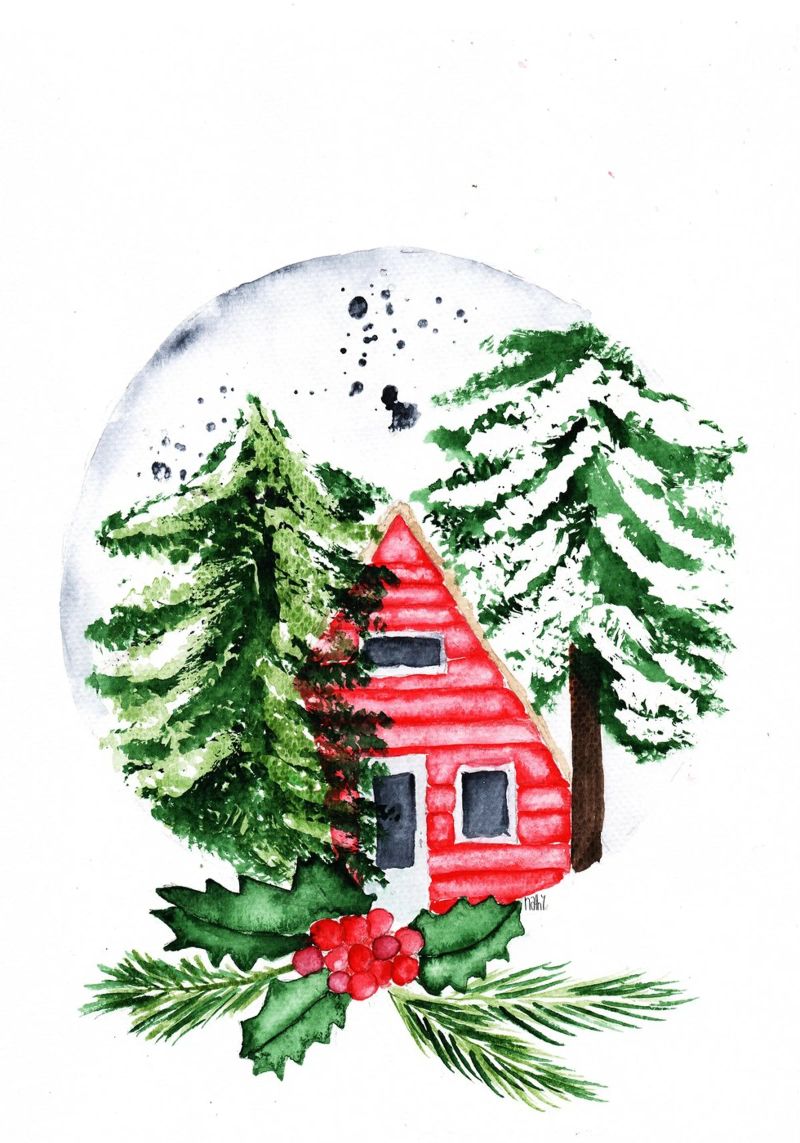 casa minuscola magica pellicola backlit da Nathys_illustration
