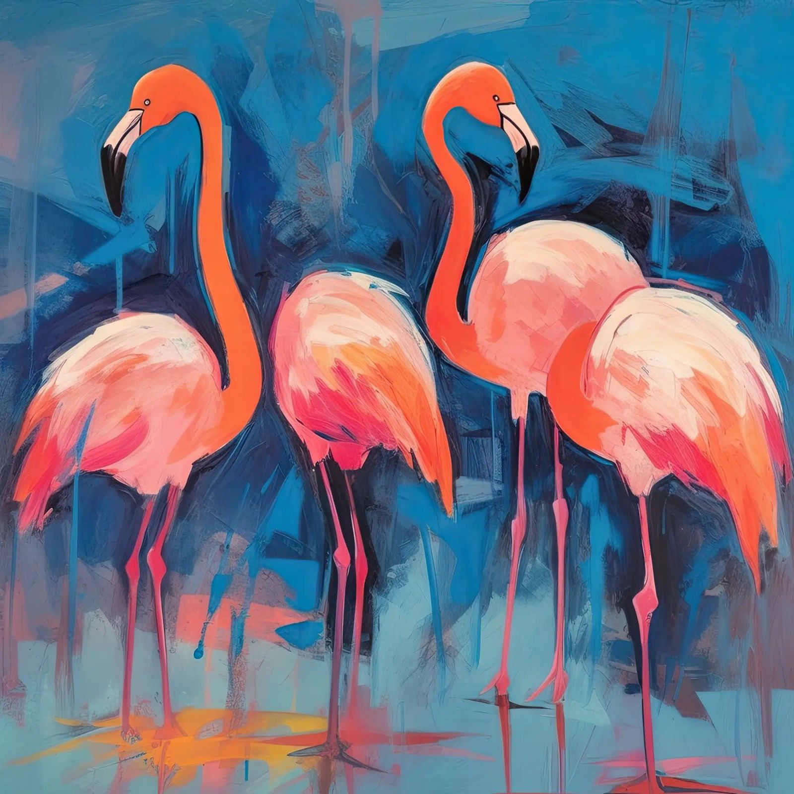 Flamingo-Vibes Poster von DaarbyN