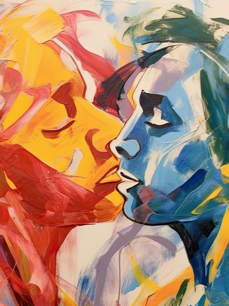 Il bacio dei colori pellicola backlit da DaarbyN
