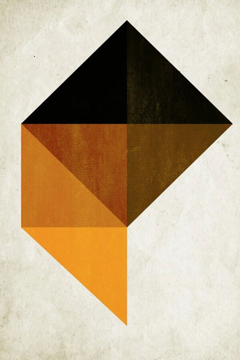 Trapez No.9 poster de Kubistika