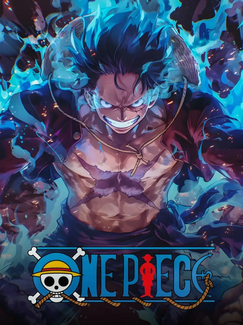 Luffy Gear 5 pellicola backlit da CreativeStudio