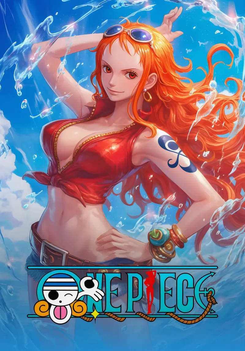 Nami One Piece hahnemühle by CreativeStudio