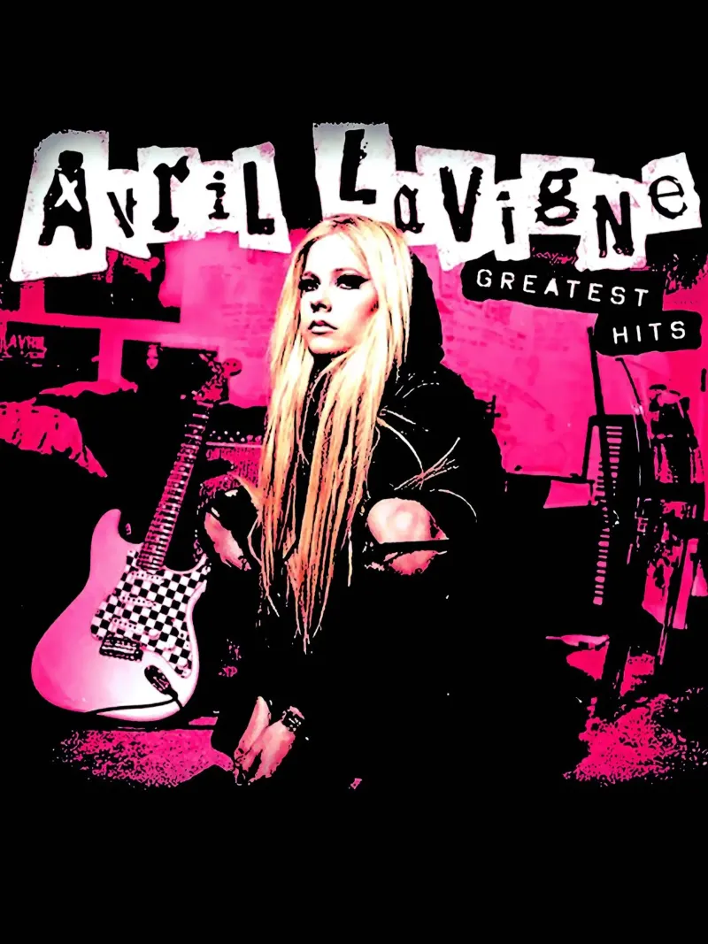 Avril Lavigne 20 Art pellicola backlit da music soul