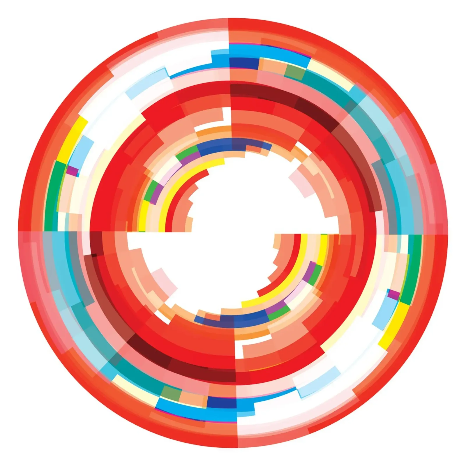 Vibrant Vortex Backlit Folie von JaySan Studio