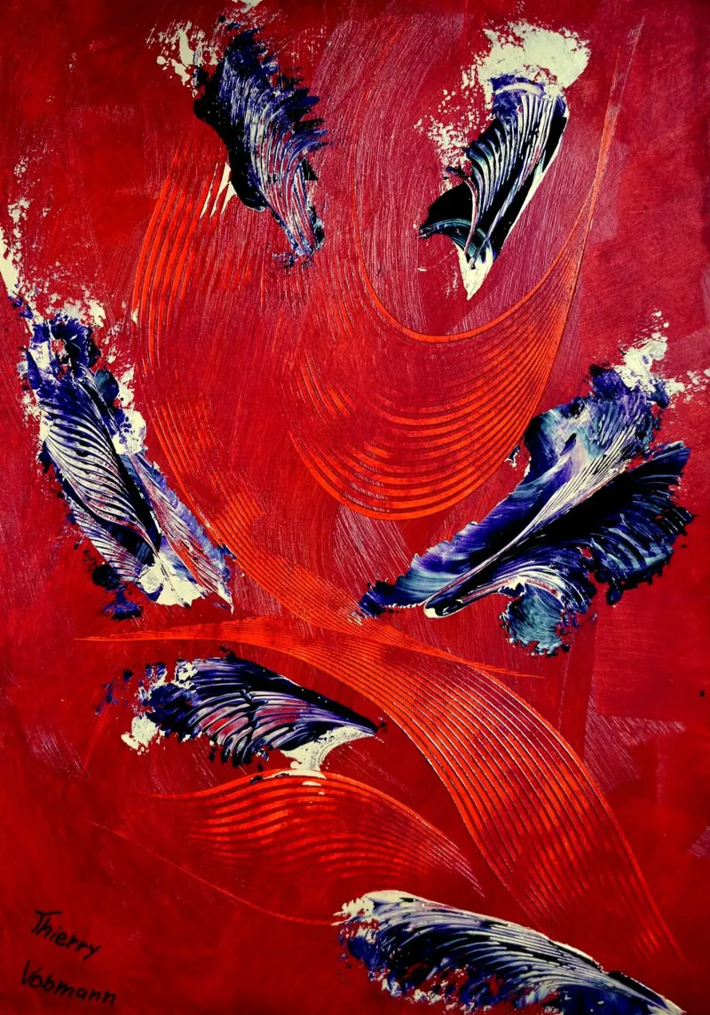 IDEAL GIFT 84 poster da Thierry Vobmann Abstract painting