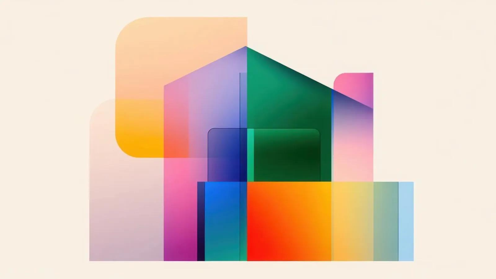 Composizioni geometriche carta hahnemühle da Geometric