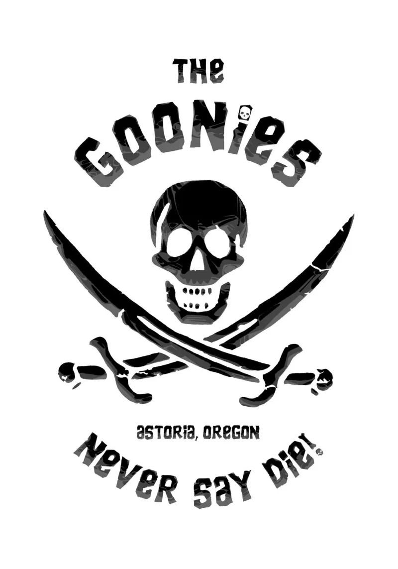 The Goonies pellicola backlit da nabakumov