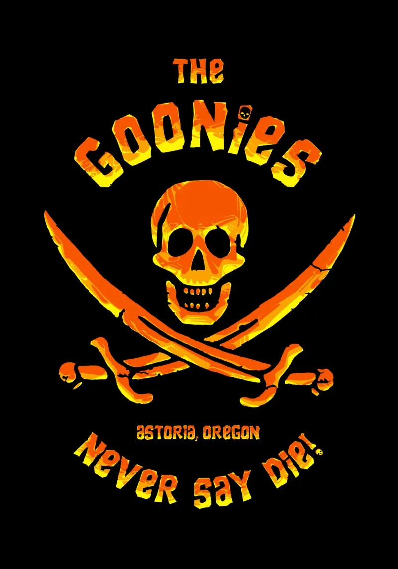 The Goonies pellicola backlit da nabakumov