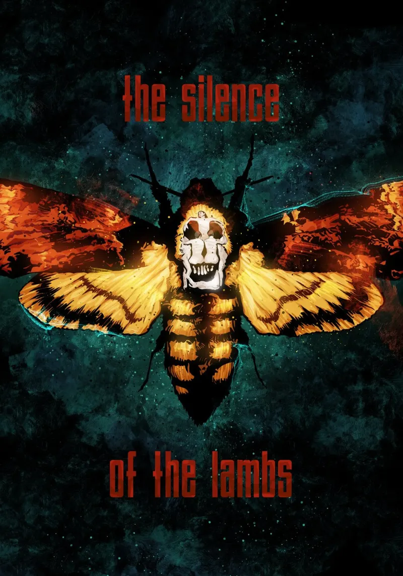 The Silence Of The Lambs pellicola backlit da nabakumov