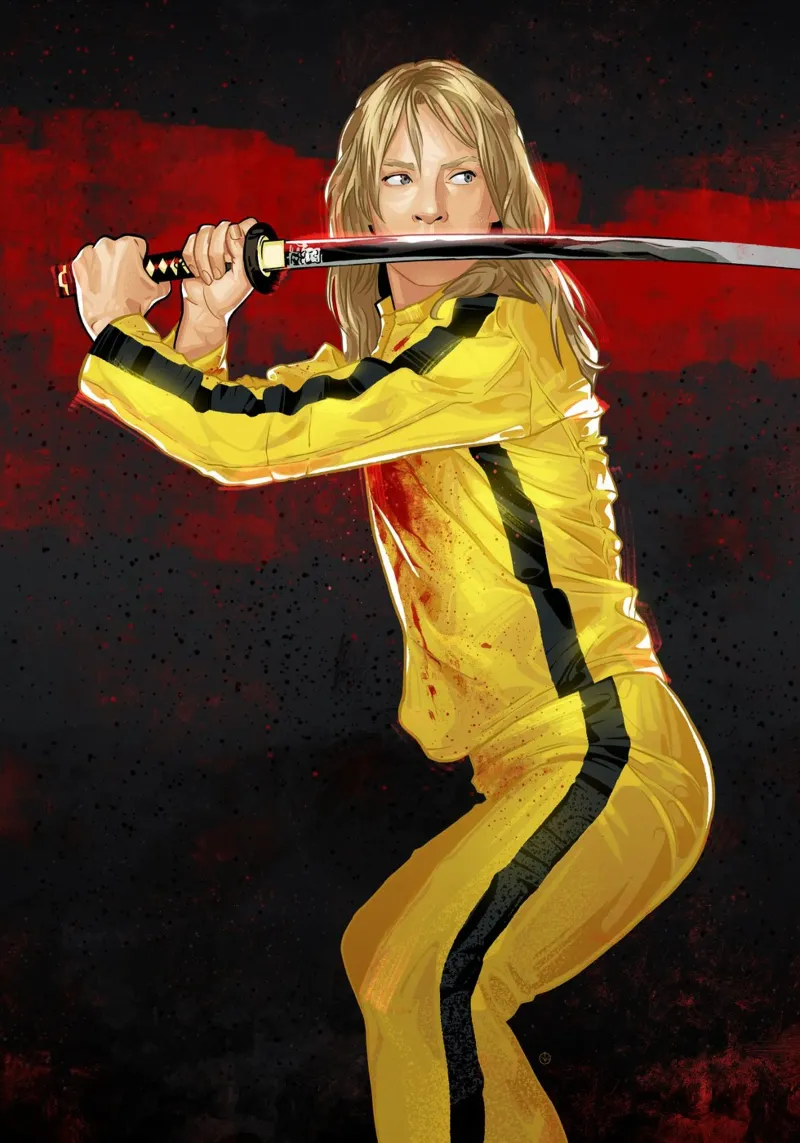 Kill Bill carta hahnemühle da nabakumov