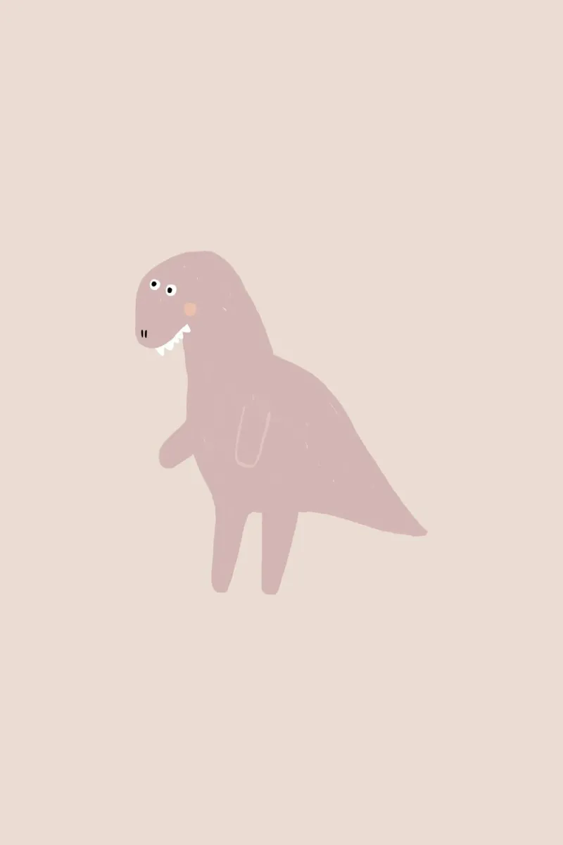 Dino lilac carta hahnemühle da AleksandraAnna