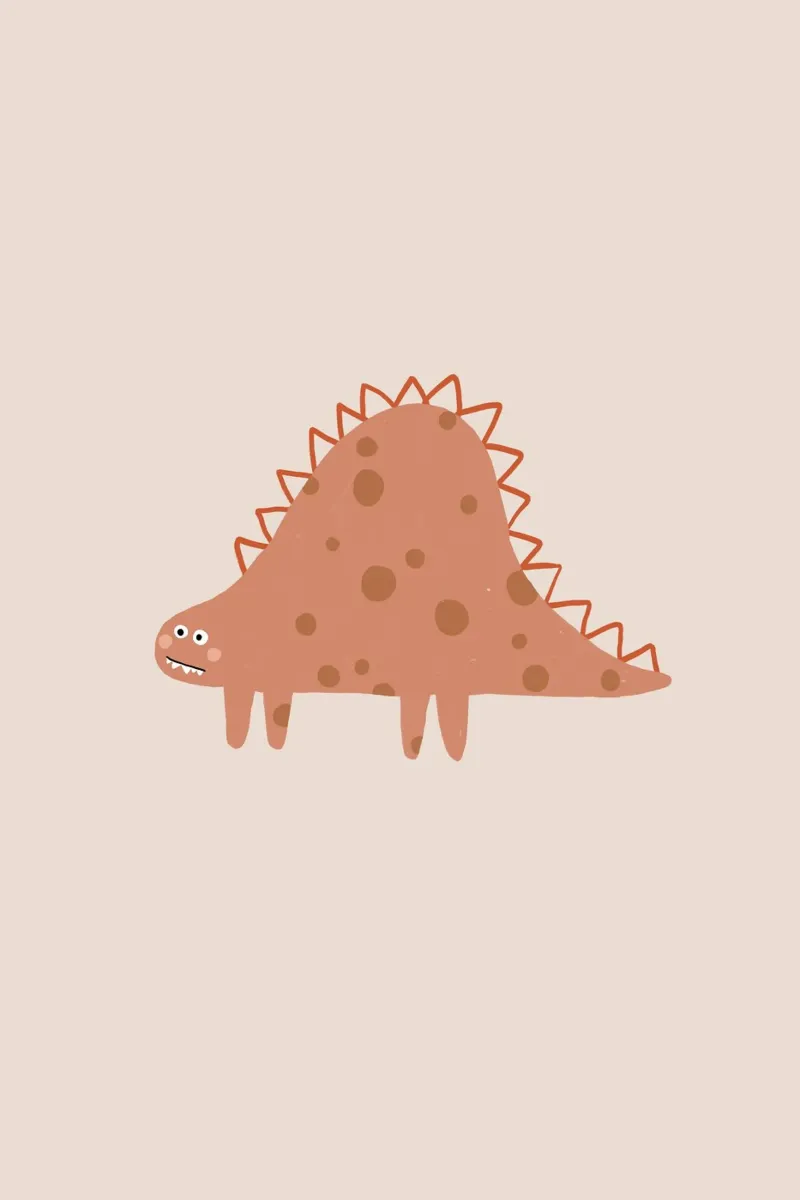 Dino red alluminio dibond da AleksandraAnna