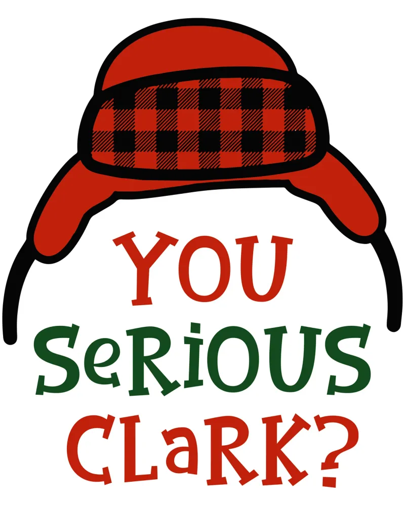 Tu es sérieux Clark ? poster avec cadre en plastique de onefeelshop