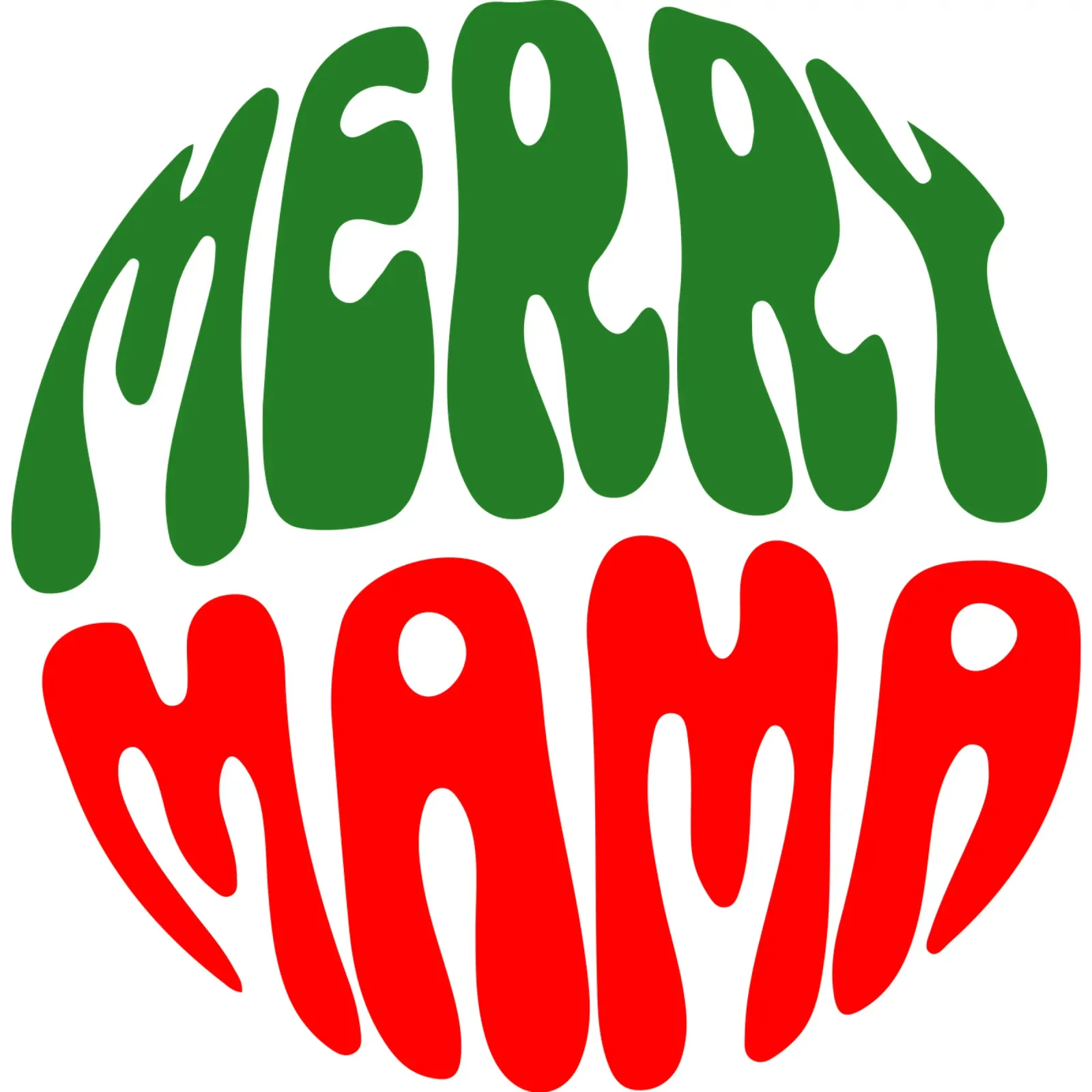 Regalo di Natale per una mamma felice poster da onefeelshop