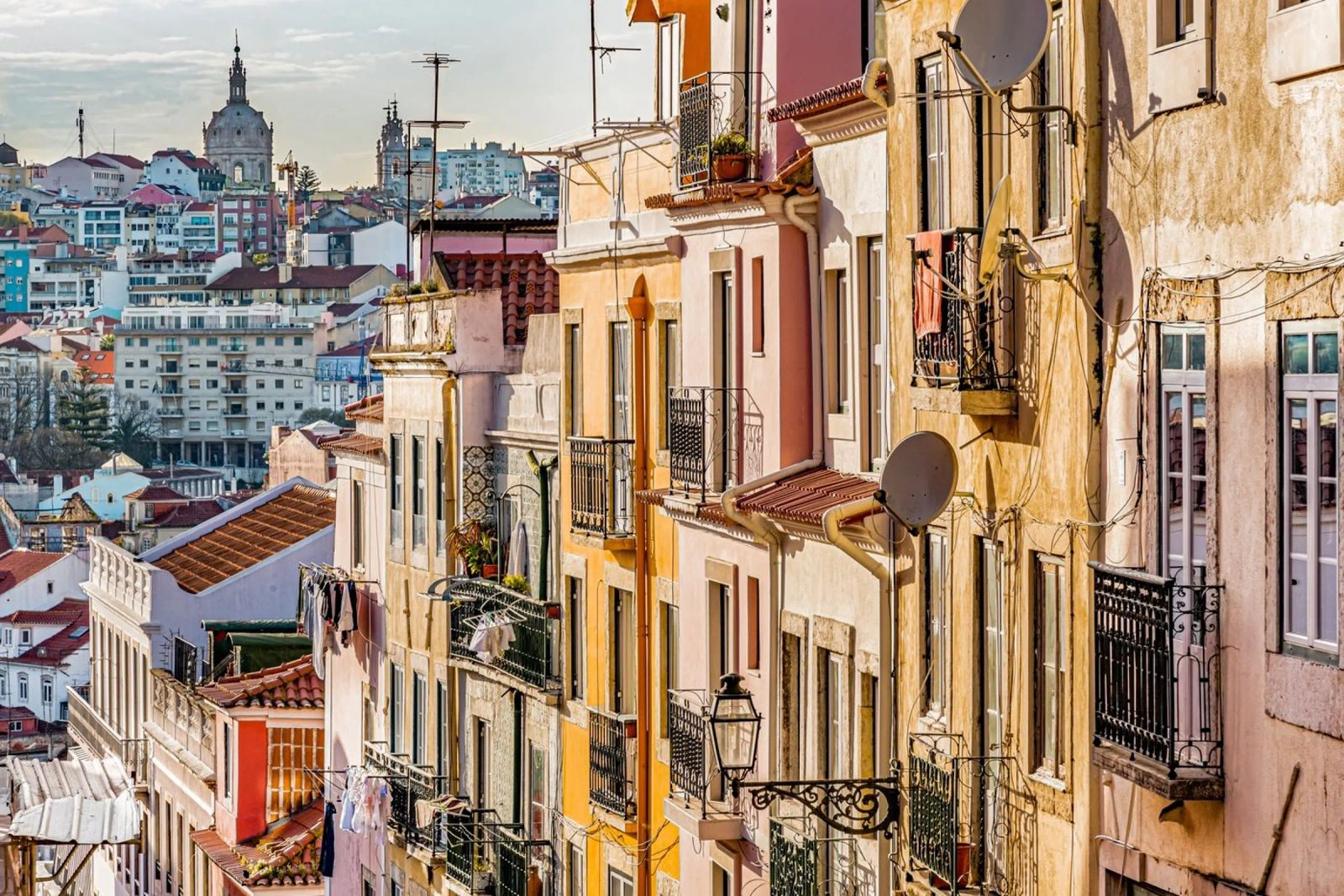 Nostalgic Lisbon photography poster by Carinaprint