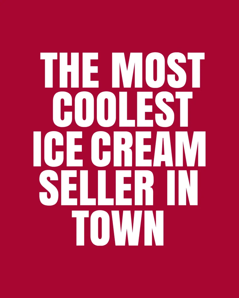 The most coolest ice cream seller in town carta hahnemühle da happieeagle
