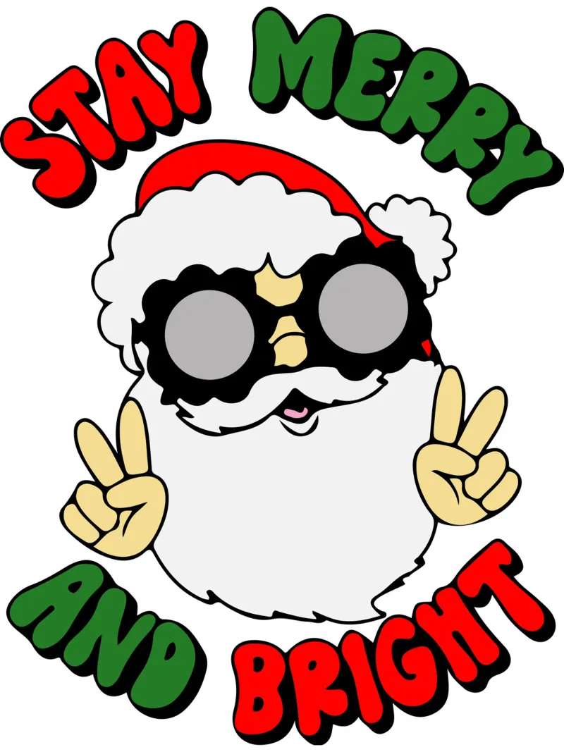 restez joyeux et lumineux père noël hahnemühle de onefeelshop
