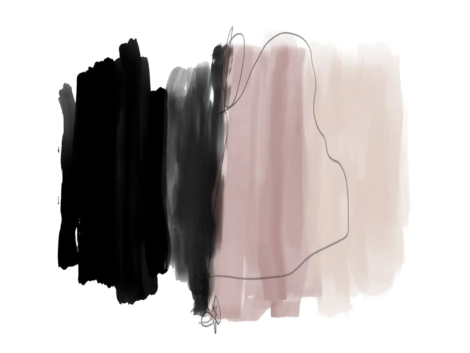 Palette semplice Uno poster da Studio B