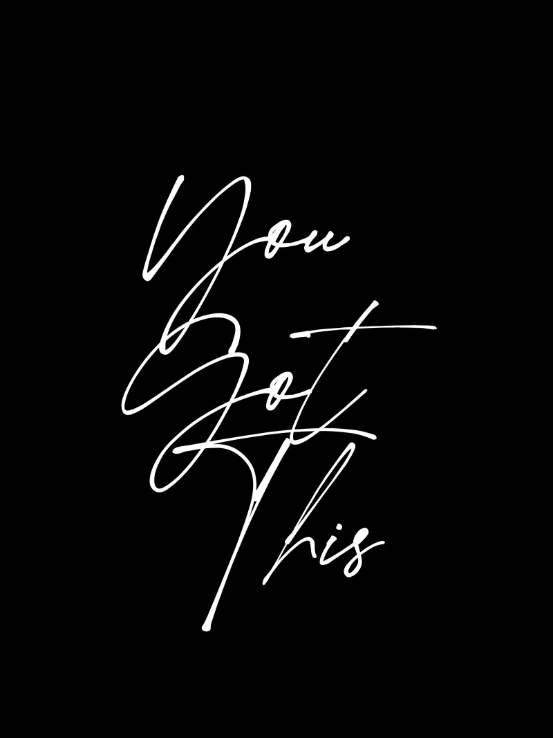 You Got This canvas by Léa Lefebvre Photography